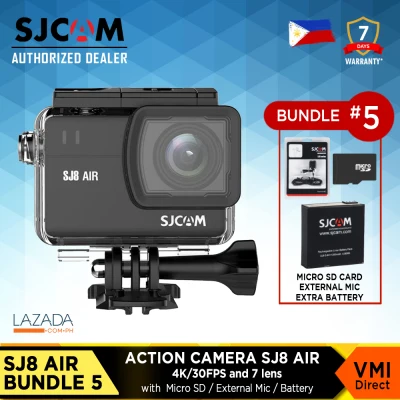 SJCAM SJ8 Air Wi-Fi Waterproof action camera 4k 1080P 30FPS 2.33” LCD Sports SJCAM Action Camera with Optional Bundle Accessories VMI DIRECT (2)
