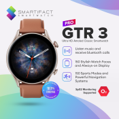 Amazfit GTR 3 Pro SmartWatch: GPS, Bluetooth, Heart Rate