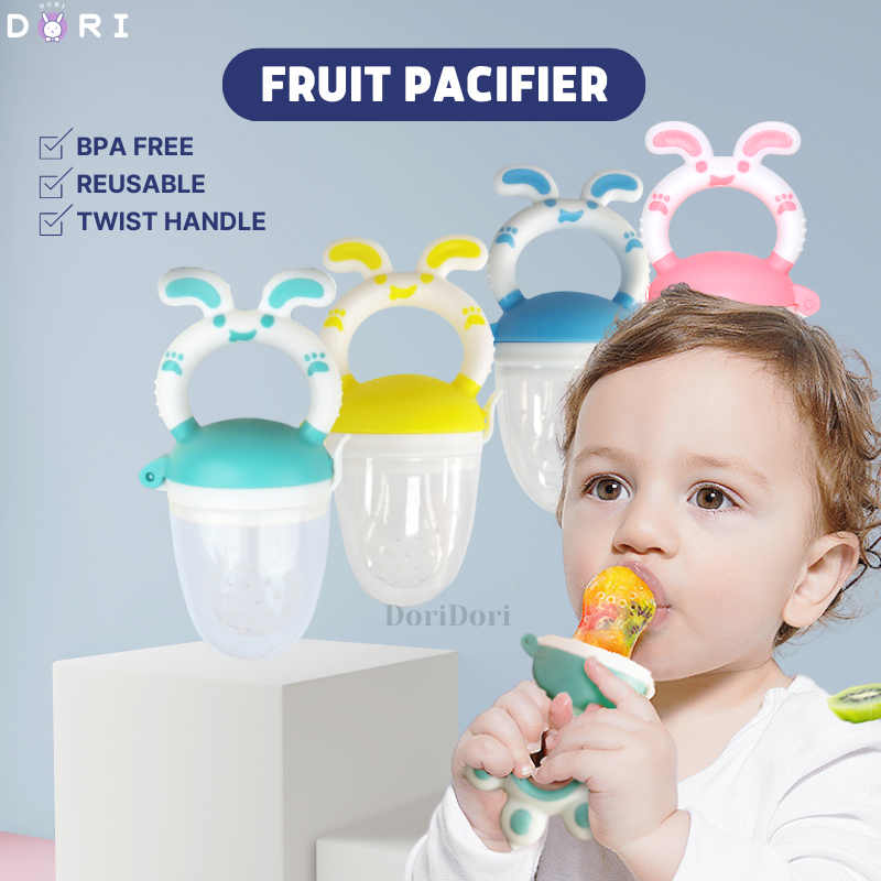 DORI Baby Fruit Pacifier - Food Grade Silicone Feeder