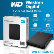 WD Elements USB 3.0 Portable Hard Drive 1TB/2TB