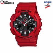Casio G-Shock Red Men's Watch with 1 Year Warranty