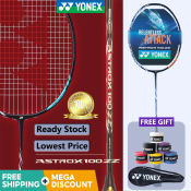 YONEX ASTROX 100ZZ Carbon Fiber Badminton Racket with Grip & Bag