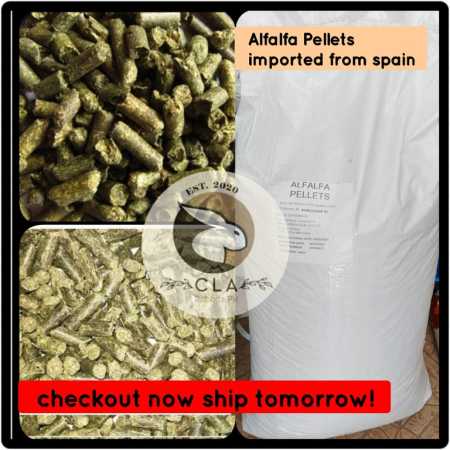 Alfalfa Pellets for Small Pets - Resealable Bag 
