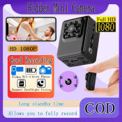 1080P Motorcycle Action Camera - Mini Helmet Cam, Vlog Recorder