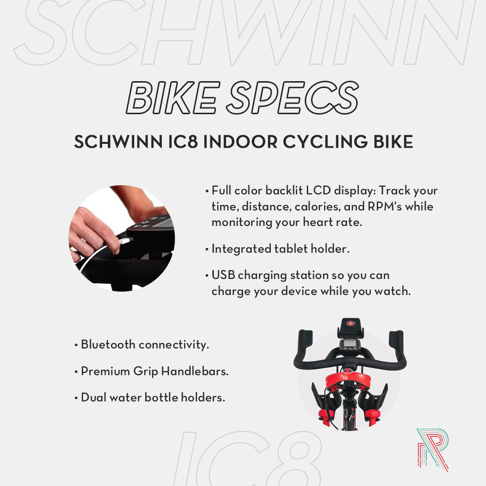 Schwinn ic8 online garmin