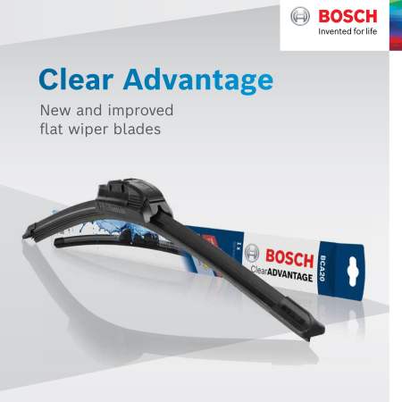 Bosch Clear Advantage Flat Blade Wiper - Various Sizes