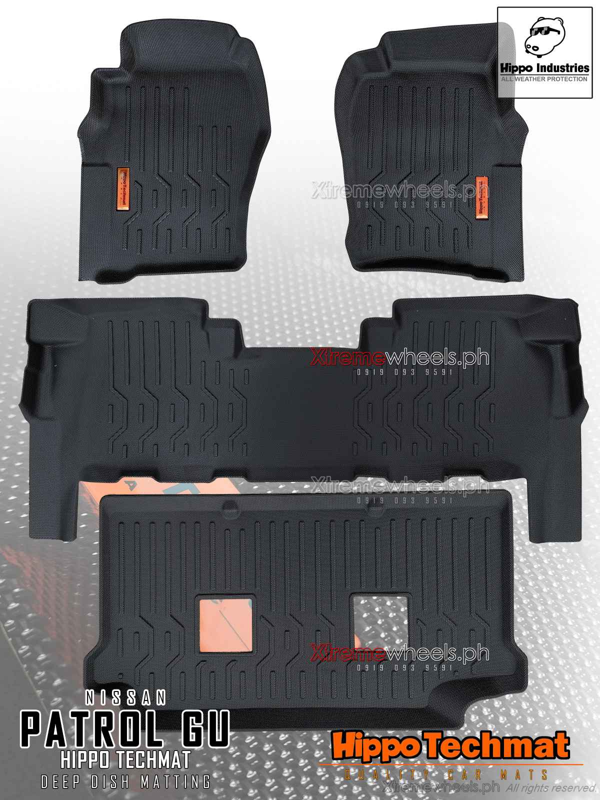 Nissan Patrol GU and Nissan Patrol Y61 Hippo Brand Deep Dish