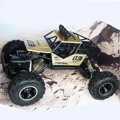 6141 Four Wheel Climbing Rock Crawler Monster Car 1:16 High Speed Remote Control Trunk Toy with 2000 (4)