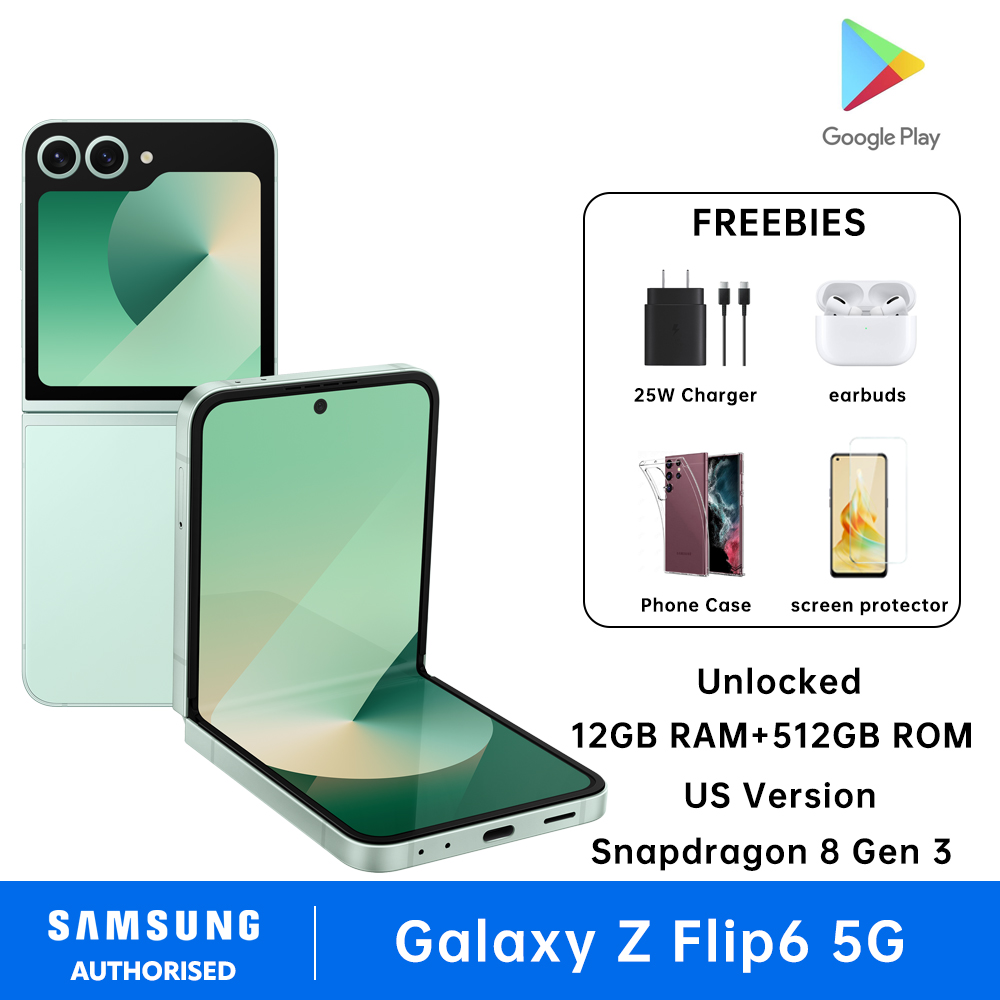 Samsung Galaxy Z Flip 6 5G Smartphone 12GB RAM + 512GB ROM Single Sim 6.7 Inches Snapdragon 8 Gen 3 US Version - Image 3
