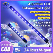 Aquarium LED Submersible Light - Waterproof Decorative Fish Tank Light