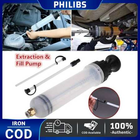 Philibs 200cc Oil Fluid Extractor & Transfer Hand Pump