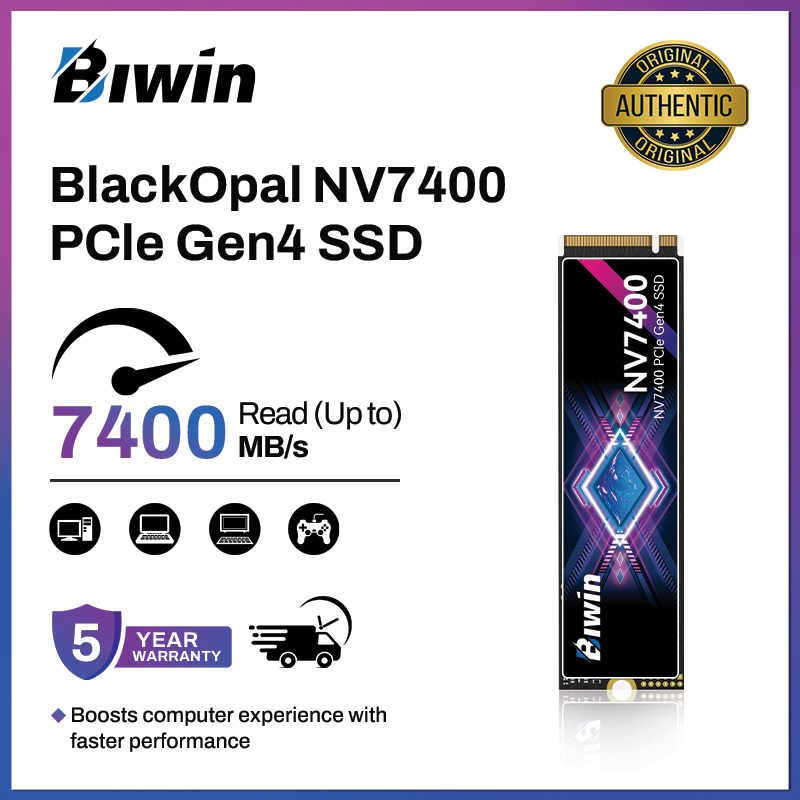 Biwin Black Opal NV3500 1TB 2TB SSD M.2 2280 NVMe Internal SSD
