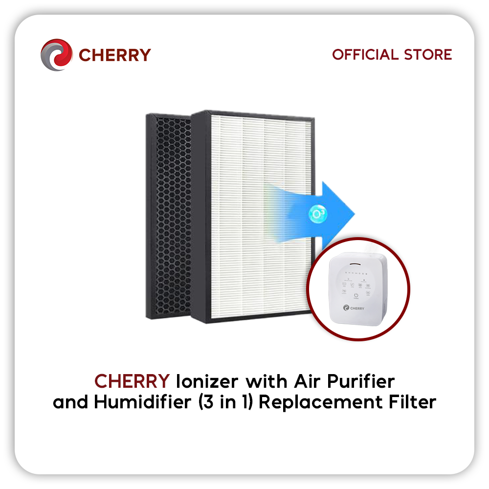 CHERRY Ionizer with Air Purifier and Humidifier Replacement Filter (FILTER ONLY)