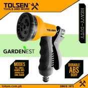 Tolsen 8 Pattern Nozzle Spray Gun 57100 Garden Tools