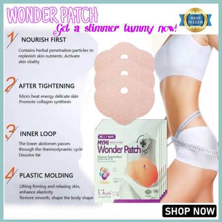 Mymi Belly Wonder Patch - 5pcs Slimming Fat Burning Patches