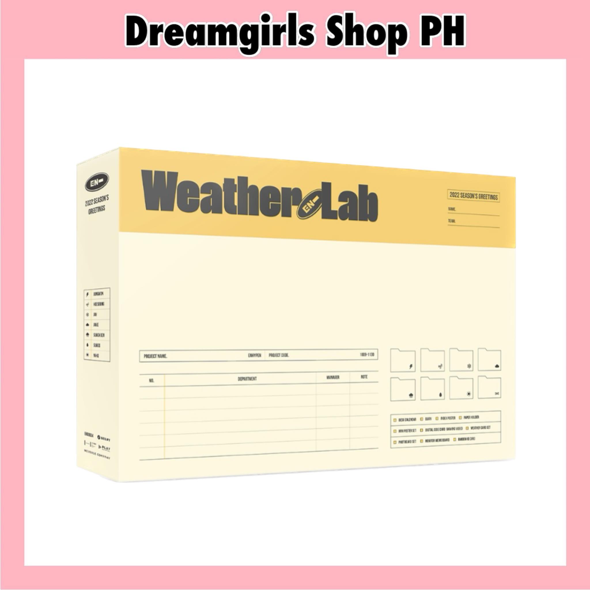 ENHYPEN Season's Greetings 2022 Weather Lab Set | Lazada PH