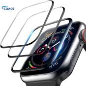 CoAce 3D Curved Tempered Glass Screen Protector for Apple Watch