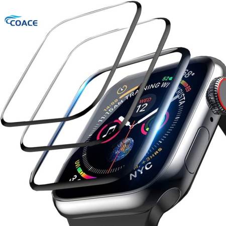 CoAce 3D Curved Tempered Glass Screen Protector for Apple Watch