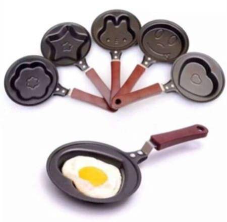 Mini Non-Stick Egg Fry Pan - Stainless Steel Cookware