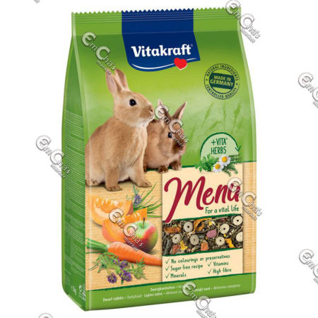 VITACRAFT MENU RABBIT Food - 500g: Premium German Import