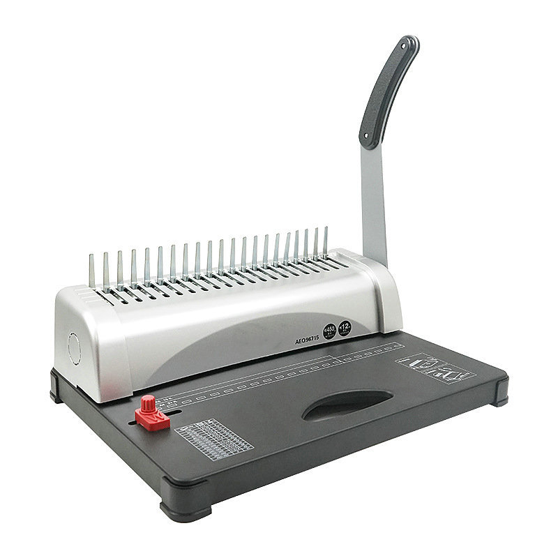 "21-Hole Comb Binding Machine for School, Office, and Home"