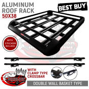 Aluminum Roof Rack with Clamp Type Crossbar and Mugen Sticker