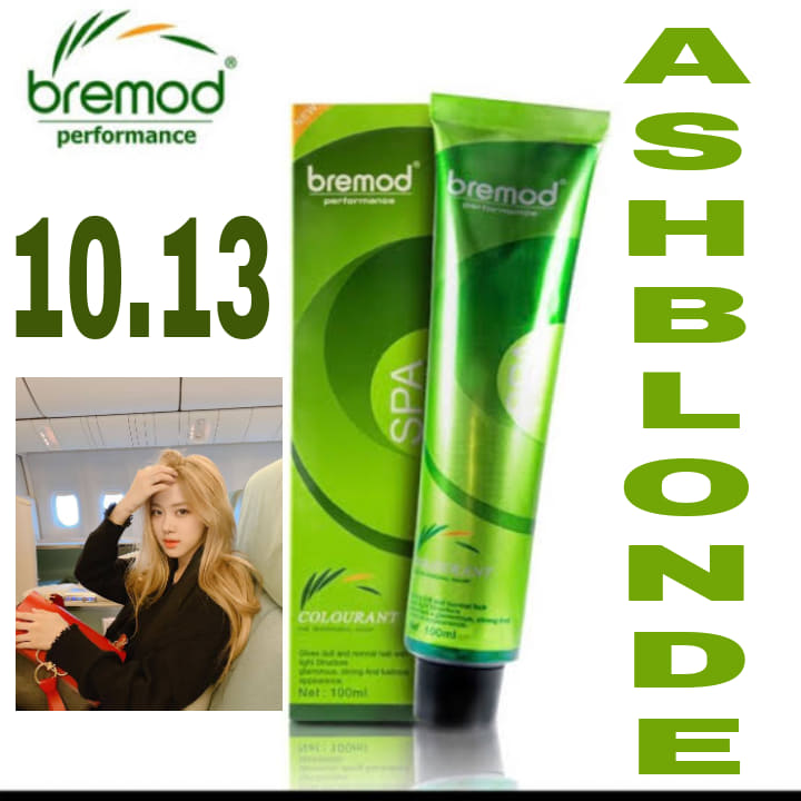 Bremod Performance SPA Hair Color ONLY ( ASH BLONDE 10:13) 100 ml haircolor  colorful dye Hair Colour | Lazada PH