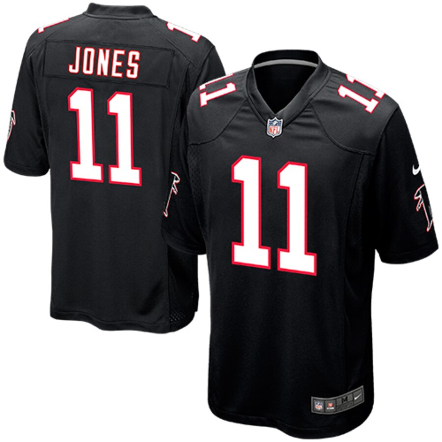 jones falcons jersey