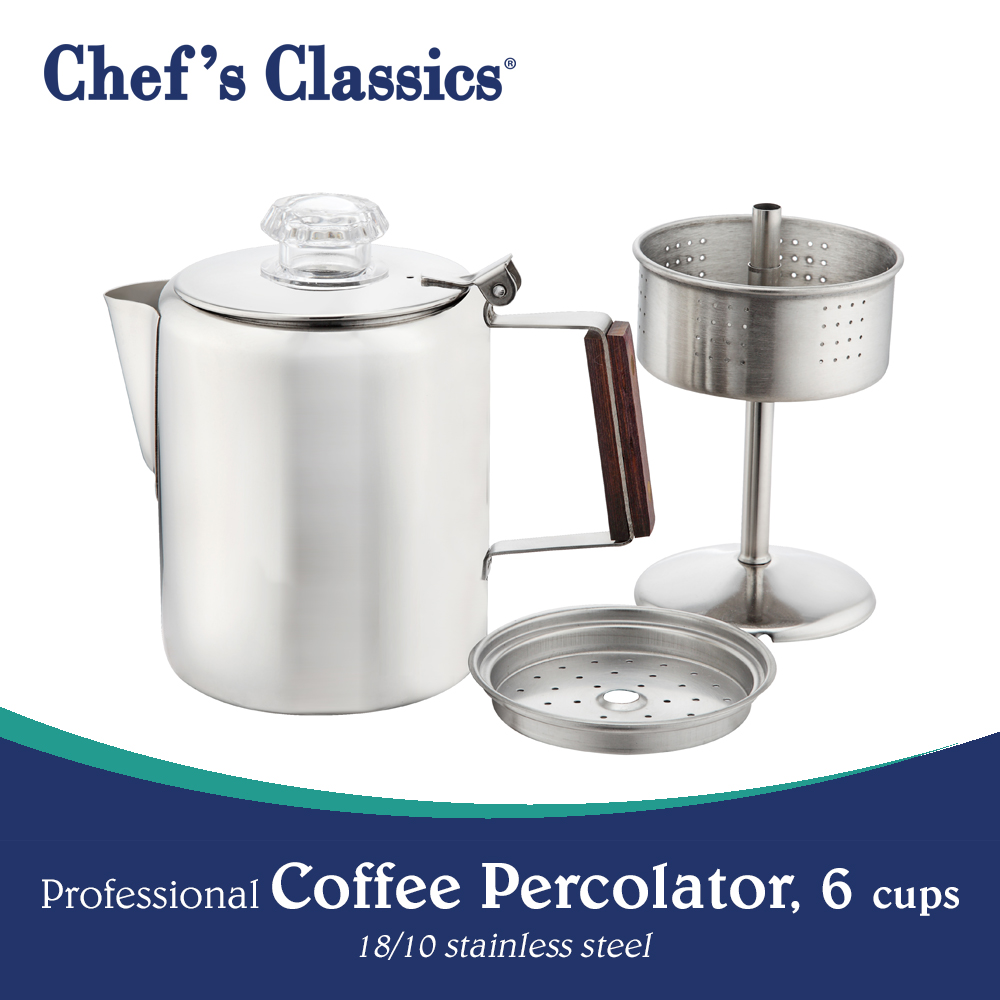 Aluminum coffee percolator hotsell