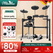 Minsine Electric Drum Pad - Professional Drum Set for Beginners