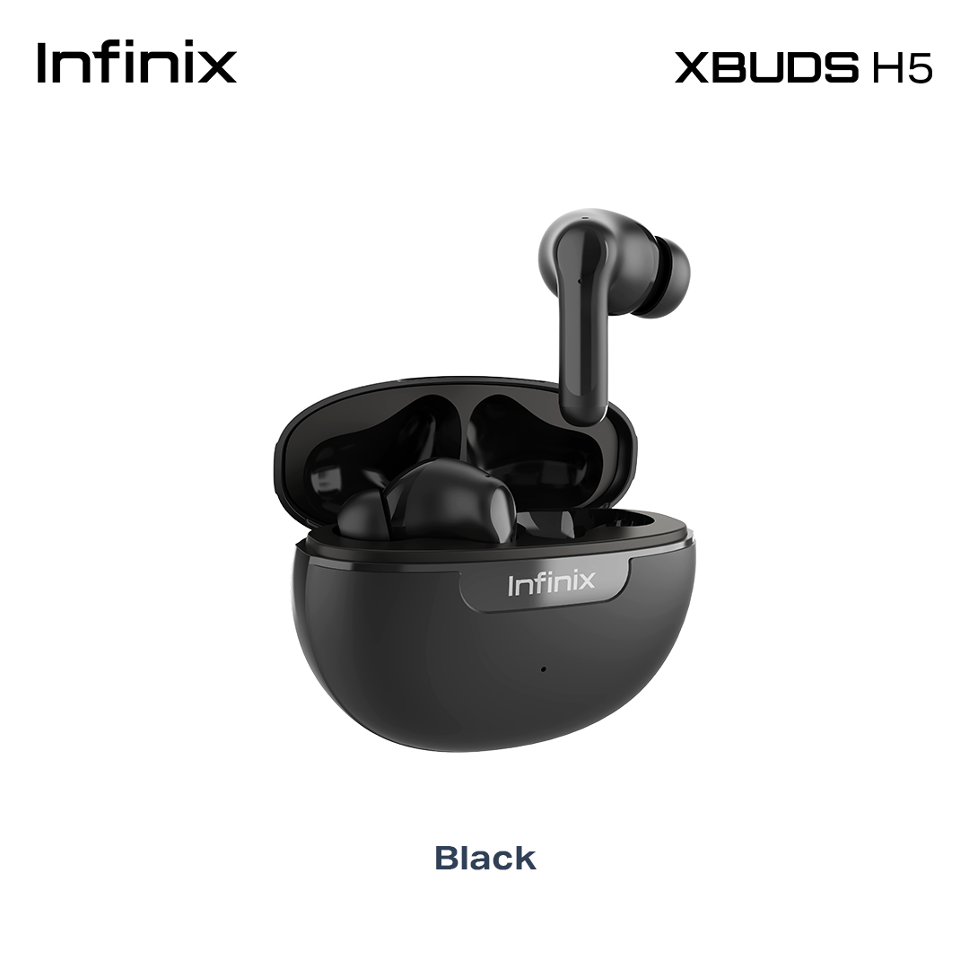 Infinix XBUDS H5 / Bluetooth 6.0 / Spatial 3D Audio / 30 Hours Play / AI ENC+DNS 3.0 Crystal Clear Calls / Dual Device Connection Earbuds - Image 2