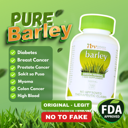 Pure Barley Capsules 100 Capsules 500mg