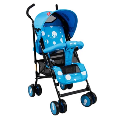 (COD+Free shipping) stock baby stroller high quality stroller portable stroller multifunctional baby travel system baby stroller rocker pocket travel foldable stroller blue pink baby stroller suitable for 0 to 3 years old babies (3)