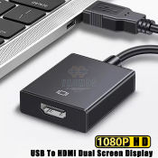 HDMI to VGA Adapter, 1080P Converter for Computer Monitor