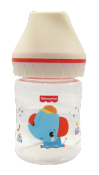 Fisher Price 4oz Wide Neck Bottle with Silicone Nipple