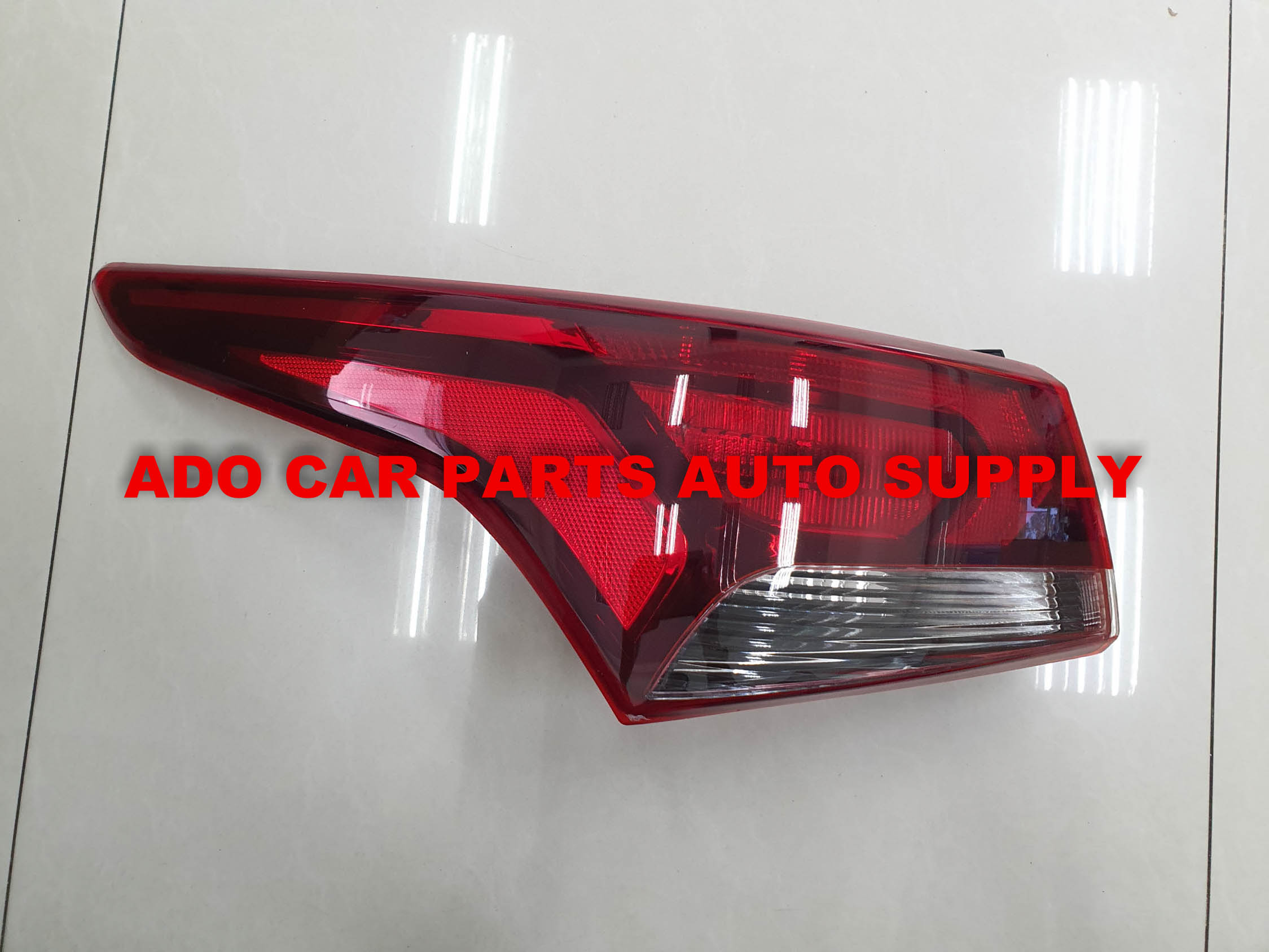 MZORANGE Tail Light Assembly For Hyundai Accent 2012-2014 – Right Passenger Side, Chrome Housing