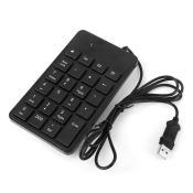 USB 2.0 Wire USB Numeric Keypad Mini Small Number Keyboard