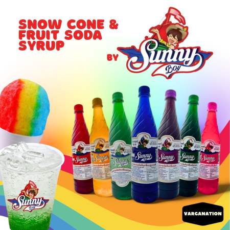 Varganation Sunny Boy Fruit Soda & Syrup Gift Set