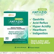 Power Antazid | Natural Acid Reflux Relief | Apple Flavor