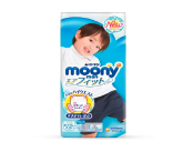 Moony Airfit Baby Diaper Girl  XXL  - 26 pcs x 1 pack