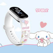 Sanrio Kuromi My Melody Cute Kids Digital Watch Gift