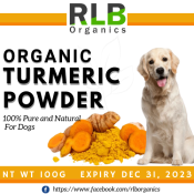 Luyang Dilaw Organic Turmeric Powder for Dogs, 100g