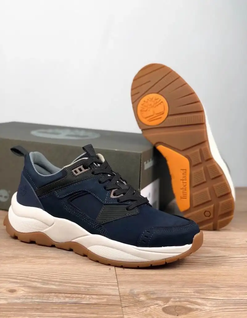 blue and black timberlands