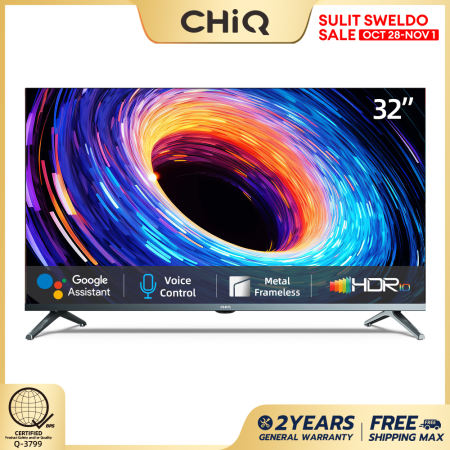 CHiQ 32" Smart TV with Voice Control and Chromecast