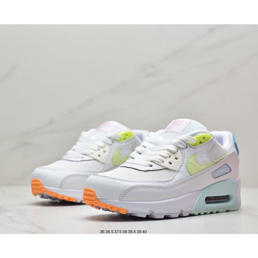 Original 】 AIR MAX 90 1 Cushion Casual Women's Running Sneakers