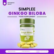 Simplee Ginkgo Biloba Capsule Supplement