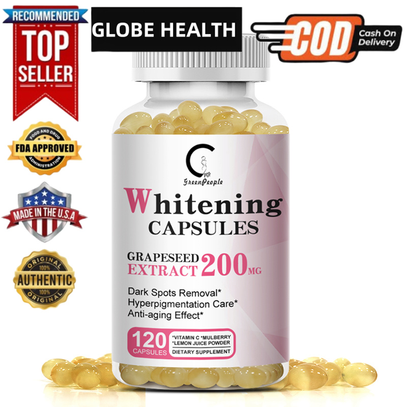 iMATCHME Glutathione Whitening Capsules Dark Spots & Acne Scar Remover Vegan Skin Bleaching Softgels 120pcs