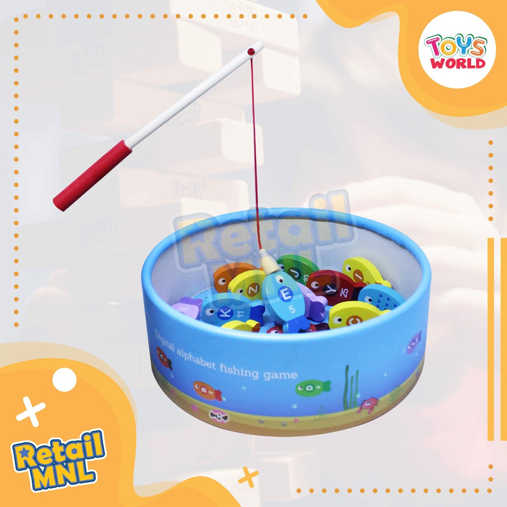 ✦Retailmnl Digital Alphabet Fishing Game Early Development Kids Toys For  Boys Kids Toys For Girls✫