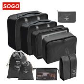 SOGO Travel Organizer Set - Luggage Packing Cubes for Travel