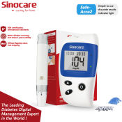 Sinocare Safe-Accu2 Glucometer Kit with 10 Test Strips